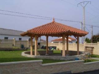 Construccin de cenador zona Cudillero